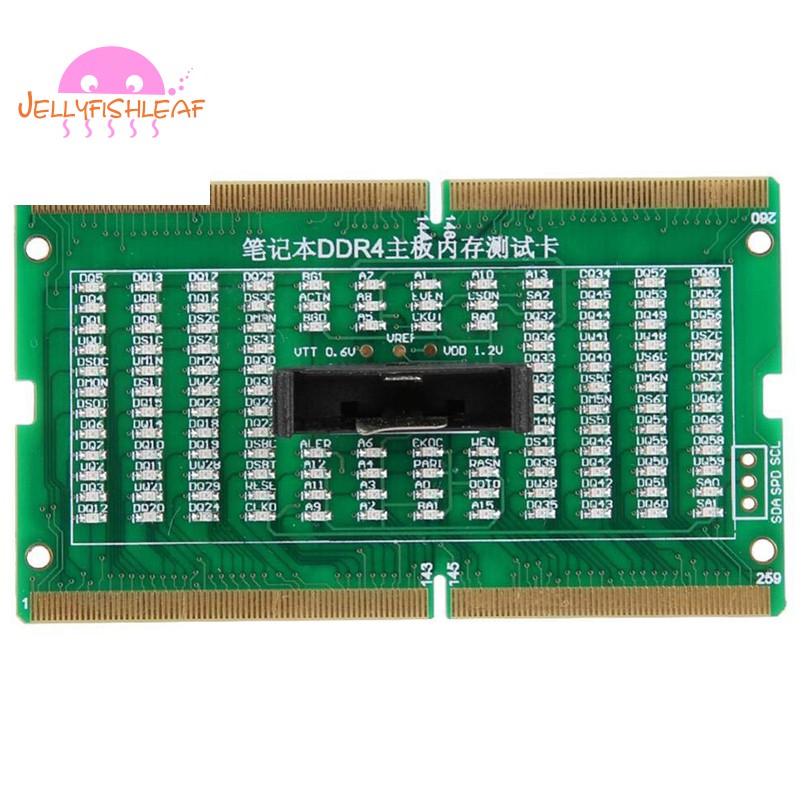Laptop Notebook Memory Slot Test Card SO-UDIMM Out LED Motherboard Repair Tester DDR4