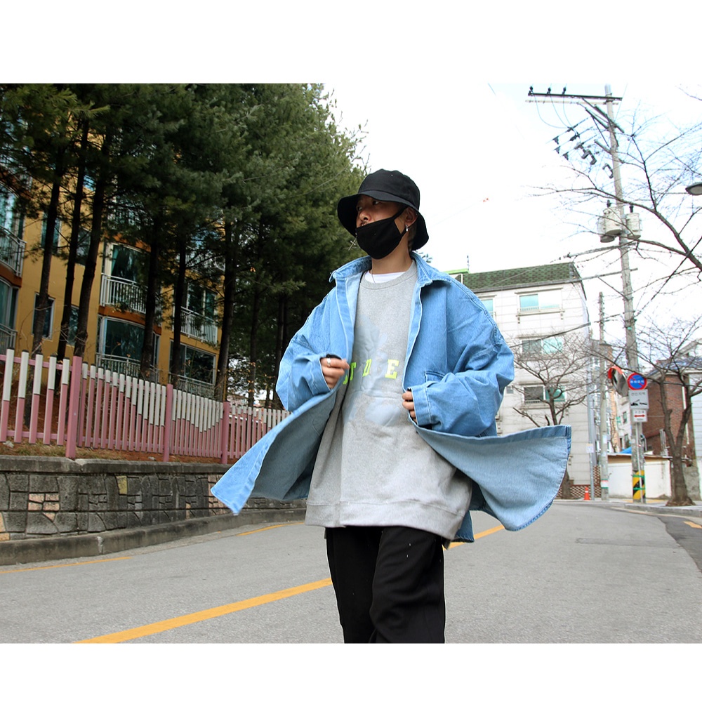 CHÍNH HÃNG ÁO DENIM ULTRA OVERFIT JUNGKOOK BTS