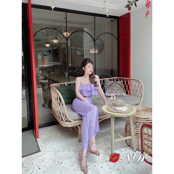Set bèo tầng 2 dây về 3 màu