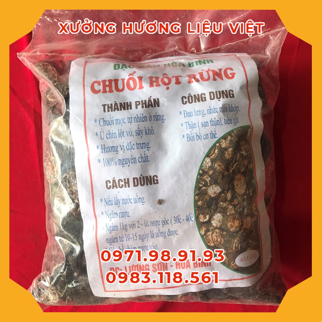 [GIÁ TẠI VƯỜN] 1KG CHUỐI HỘT RỪNG - CHUẨN CHUỐI RỪNG TÂY BẮC 100%  - TRỊ TÁO BÓN, TIÊU SƯNG, ĐAU NHỨC VAI GÁY, SỎI THẬN,