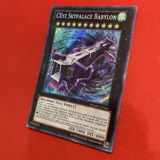 [Thẻ Bài Yugioh Chính Hãng]  CXyz Skypalace Babylon