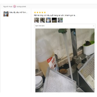 Siêu tẩy dầu mỡ Tomas chai 500ml