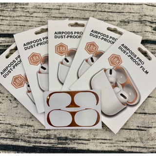 Miếng dán chống bụi bẩn airpods pro