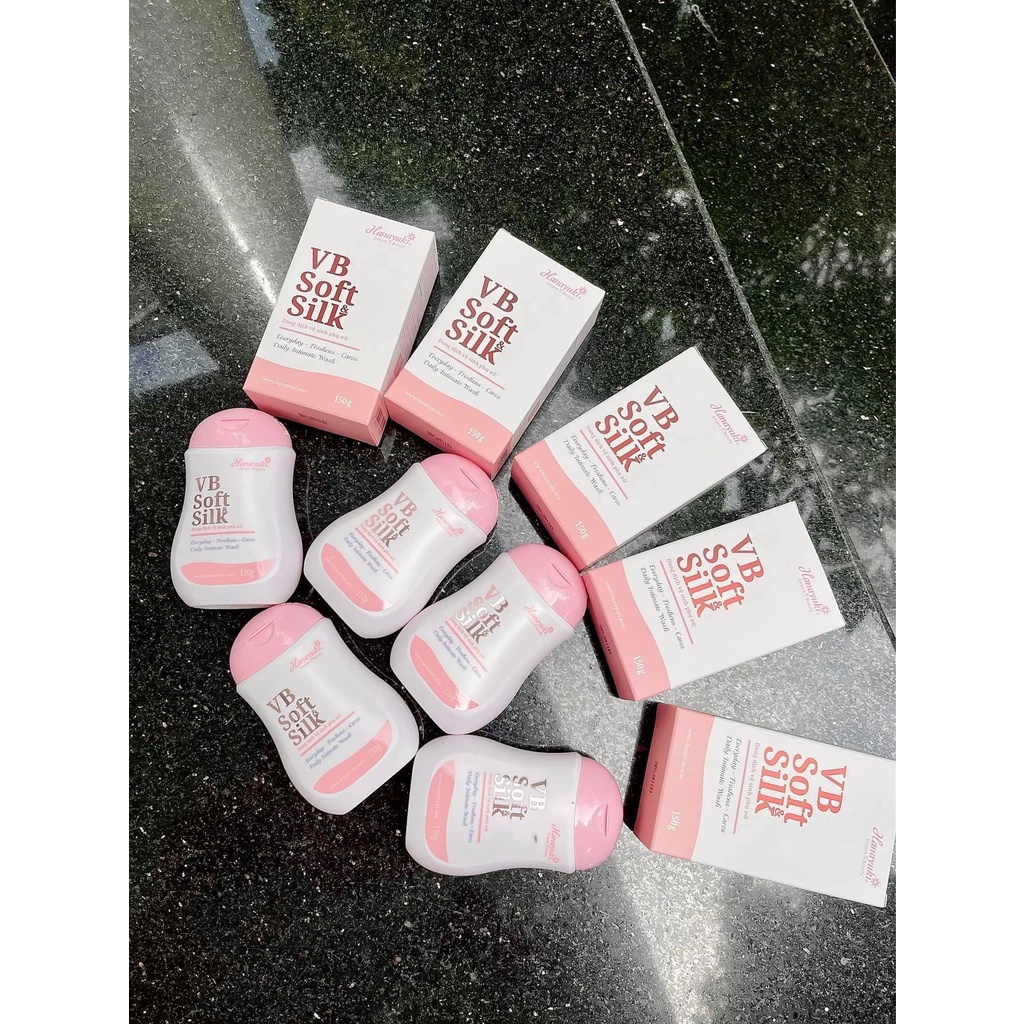 Dung dịch vệ sinh Hana soft silk Xanh HỒNG mẫu mới