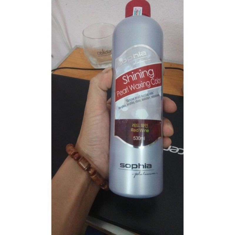 Nhuộm tóc màu khói, đỏ tím,xanh tím,phủ mịn bóng sophia Hàn Quốc 530 ml - mỹ phẩm ola