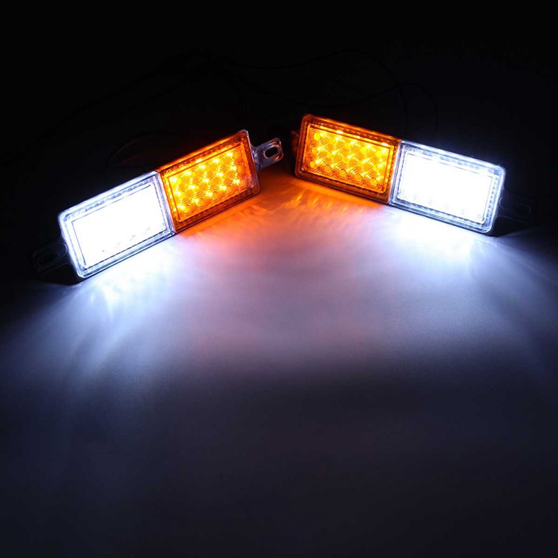 Bộ 2 Đèn LED Tín Hiệu 12V 30 Bóng Chuyên Dụng Cho Xe Hơi