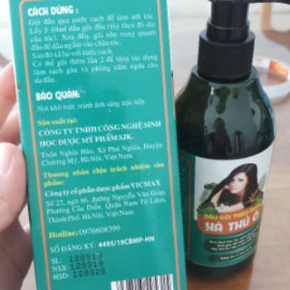 Dầu gội thảo dược hà thủ ô 300ml