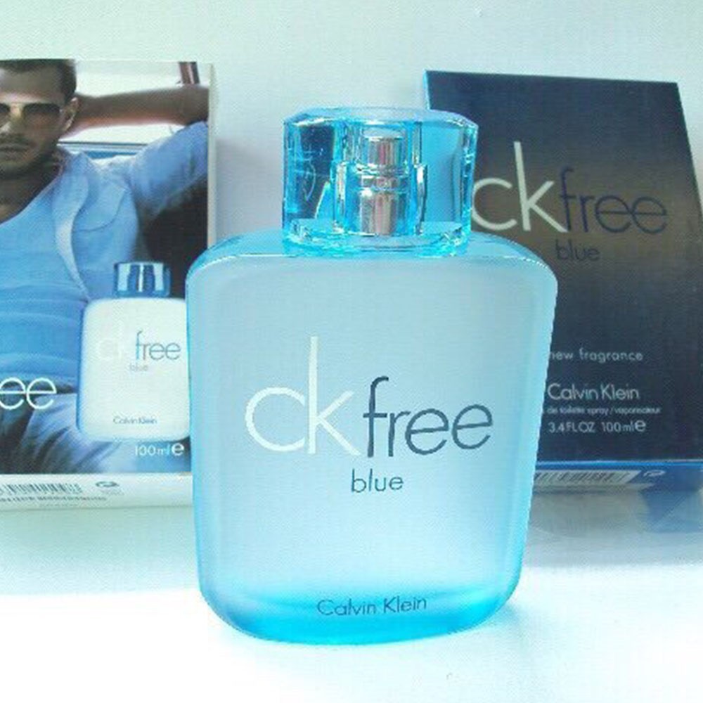 [Feeship] [-50%] Nước Hoa Nam CK FREE BLUE - Nước Hoa Nam CALVIN KLEIN - Nước Hoa Nam Lịch Lãm -  Nước Hoa Nam 100ml