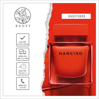 ✨ nước hoa narciso rouge đỏ lùn edp - 10ml