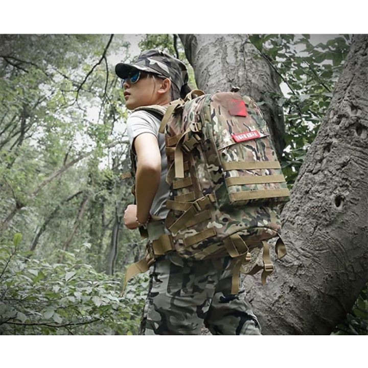 Balo Phượt 3D Phong Cách Army 💝FREESHIP💝 Balo Thời Trang Đựng Laptop PUBG -Vải Dù Độ Bền Cao- BH 6 Tháng