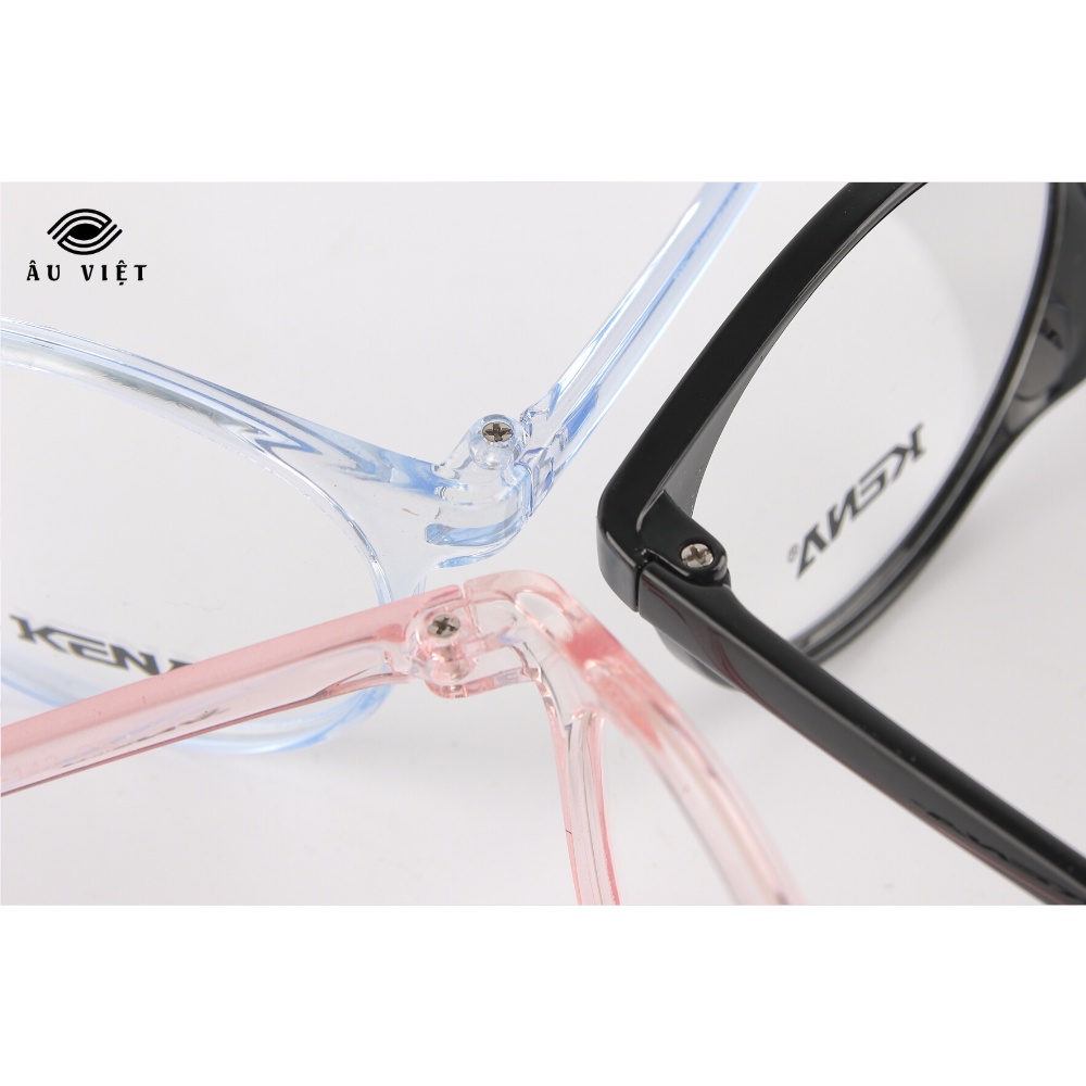 Gọng kính nhựa Kena 2038 dáng tròn Full box