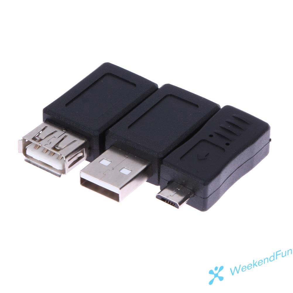 Bộ 12 Đầu Chuyển Đổi Otg F/M Mini Usb Sang Micro Usb Tiện Dụng