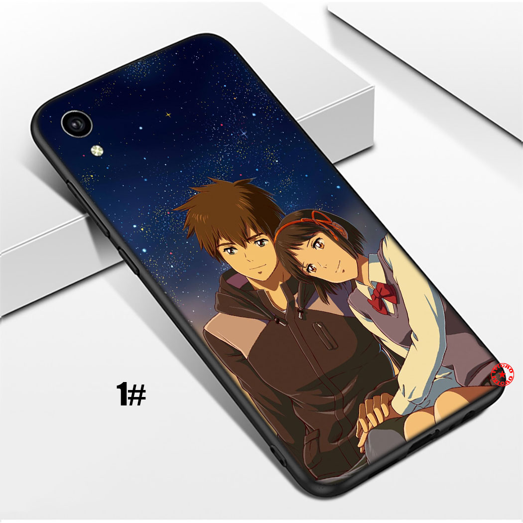 Ốp Điện Thoại Họa Tiết Anime Your Name Cho Oppo A3S A5 A5S A7 A12 A12S A12E A37 A39 A57 A59 A77 F1S F3 Neo 9 15qk