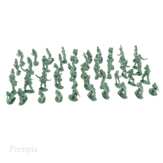 100 Miếng Đồ Chơi 4cm Xanh