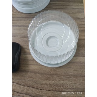 50 - 100 HỘP NHỰA ĐỰNG BÁNH ĐẾ TRẮNG H24 CAO, KÍCH THƯỚC 14 X 14 CM X 8 CM - h24 cao