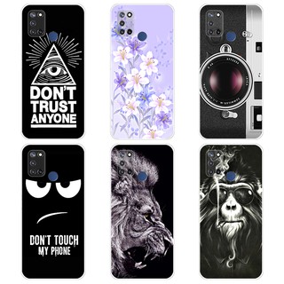 Ốp Điện Thoại TPU Dẻo In Họa Tiết Hoạt Hình Dễ Thương Cho Realme 7i Realme C17 Realme C17 7i