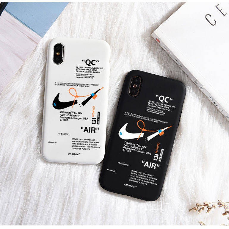 Ốp lưng điện thoại di động Apple 11pro Xsmax Nike 7Plus Nam iphonexR nhỏ mờ XS chống rơi 6s nữ 8plus