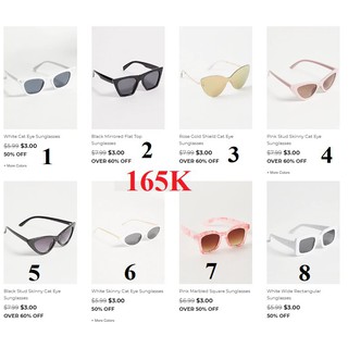 MẮT KÍNH RUE21 Kèm bill