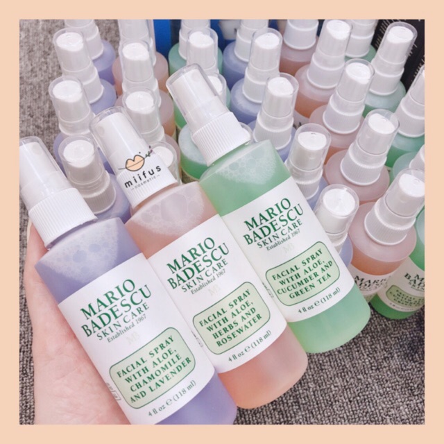 Xịt Khoáng Mario Badescu Spray