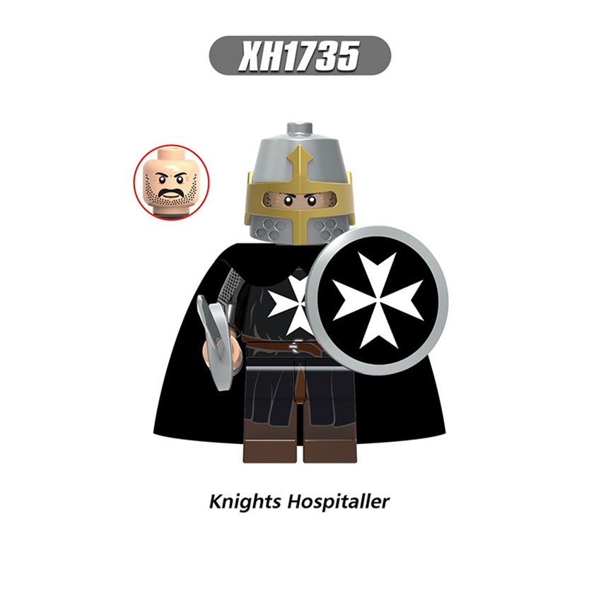 Minifigures Hiệp Sĩ La Mã thời Trung Cổ XH0316 đồ chơi lắp ráp xếp hình Lego nhân vật đẹp giá rẻ