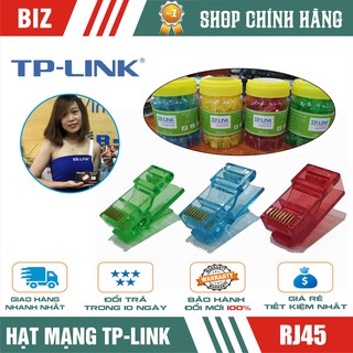 Hạt mạng RJ45 TP-LINK (100 hạt/hộp) - NHIỀU MÀU