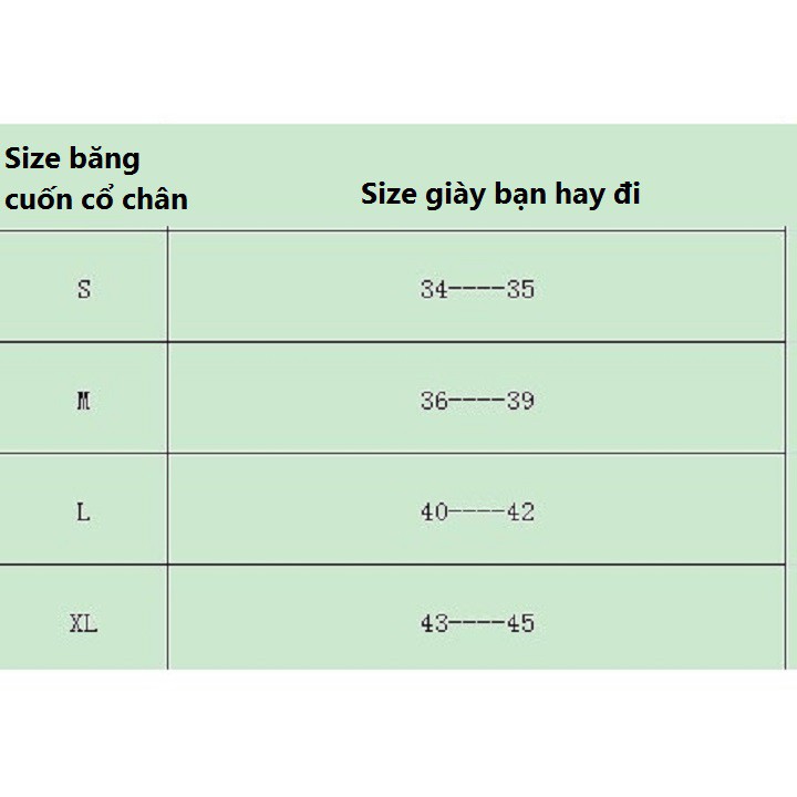 Băng Cuốn Cổ Chân, Đai Quấn Bảo Vệ Bàn Chân Bó Cổ Chân Hỗ Trợ Chấn Thương Mắt Cá Chữ V