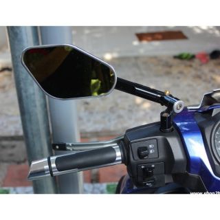 GƯƠNG CHIẾU HẬU F5 MẶT KÍNH XANH