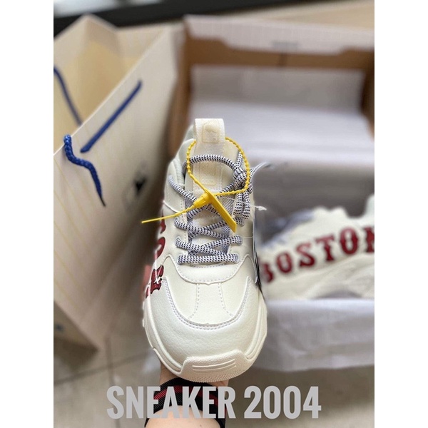 Giày mlb boston 11 giày thể thao nam nữ sneaker tăng chiều cao kèm hộp