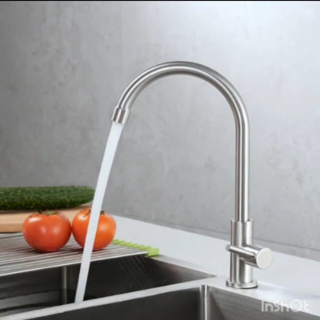 Bộ vòi rửa bát đơn lạnh sus304