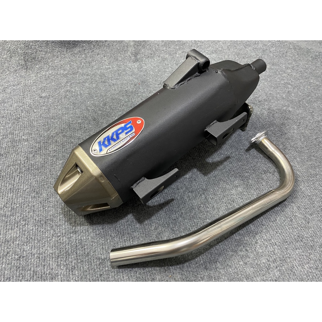Combo Lon pô KKPS Kèm Cổ INOX Gắn tay ga vario , vison...