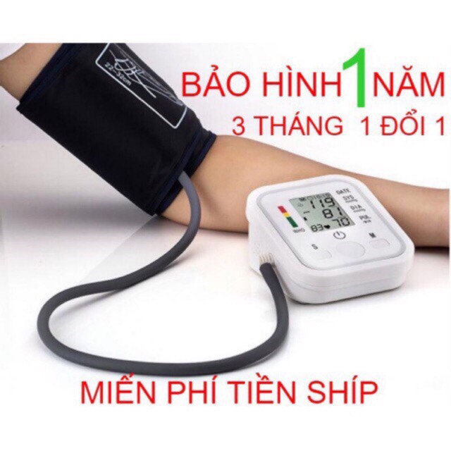 [ Siêu Sale ] MÁY ĐO HUYẾT ÁP BẮP TAY (FREESHIP CHO ĐƠN HÀNG TRÊN 250k )(nhập mã hoàn 9k : HOAN9KMXH)