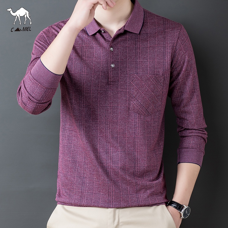 MỚI Áo polo nam tay dài thời trang