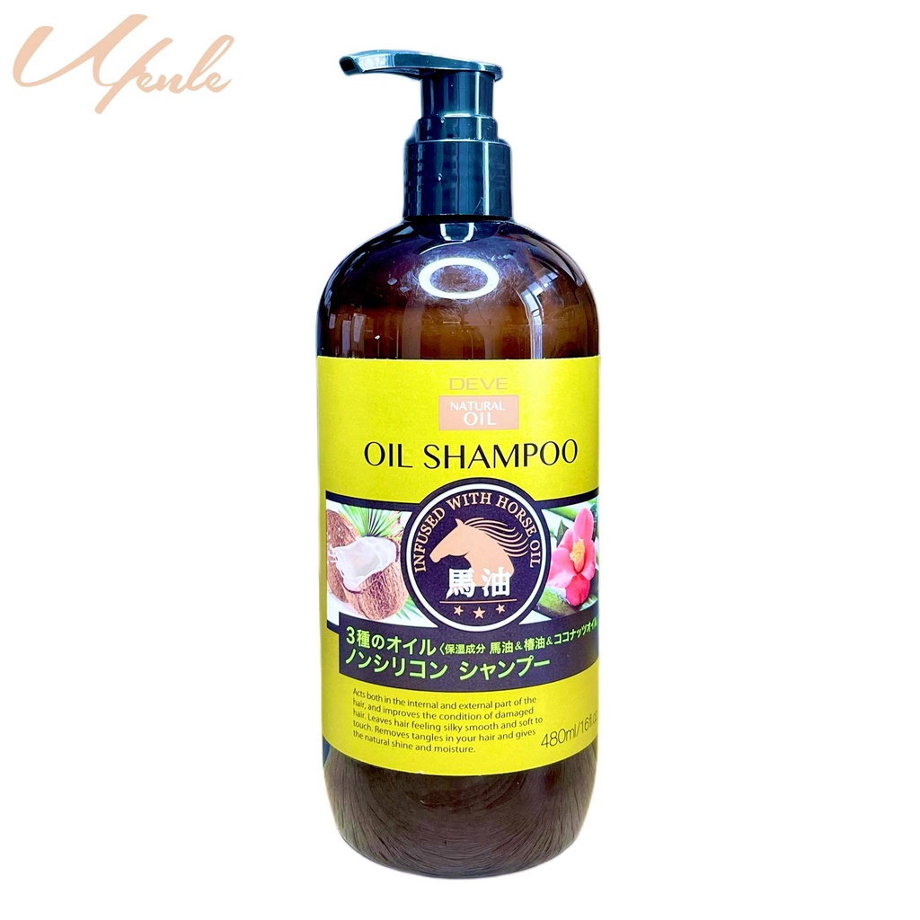 Dầu gội đầu Deve Natural oil  Shampoo 480ml