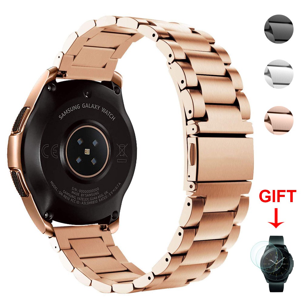 Dây đeo đồng hồ inox 20mm cho Samsung Galaxy Watch 42mm/ Gear S2 Classic/ Galaxy Watch Active/ Active 2