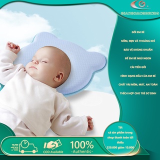 MB12 Gối chống móp đầu cho trẻ Gối lõm cải thiện hình dáng đầu kháng khuẩn khuẩn thoáng khí cho trẻ sơ sinh