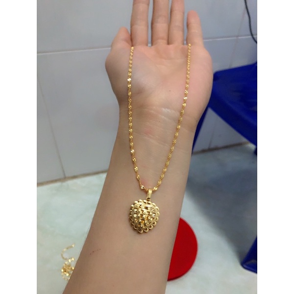 dây chuyền mạ vàng