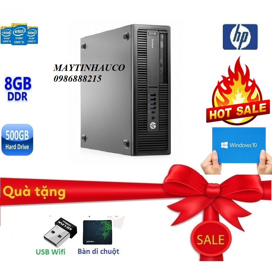 Máy tính đồng bộ HP 800G1 / 600G1 ( cấu hình core i7 / i5 / i3 thế hệ 4) Chạy nhanh , mạnh mẽ, bền bỉ - Hàng nhập Mỹ