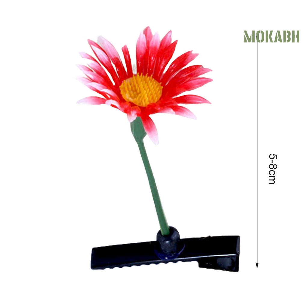 Kẹp Tóc Hình Hạt Đậu Mini Chống Trượt Cho Bé Gái