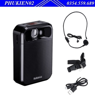 Loa trợ giảng Rolton K700, Micrô Bluetooth 5.0, Loa FM trợ giúp thầy cô giáo khuếch đại âm thanh khi giảng dạy.