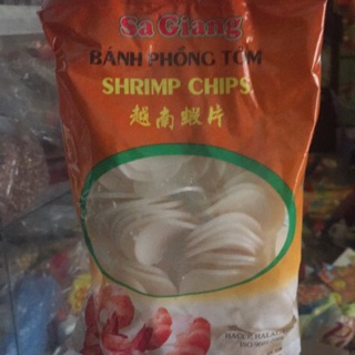 Phồng tôm gói to bánh to nhỏ
