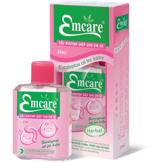 Dầu tràm cho em bé EMCARE 25ml