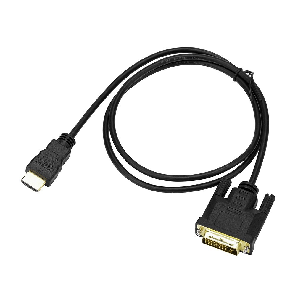 Cáp chuyển đổi từ cổng HDMI đực sang cổng DVI với cổng HDMI