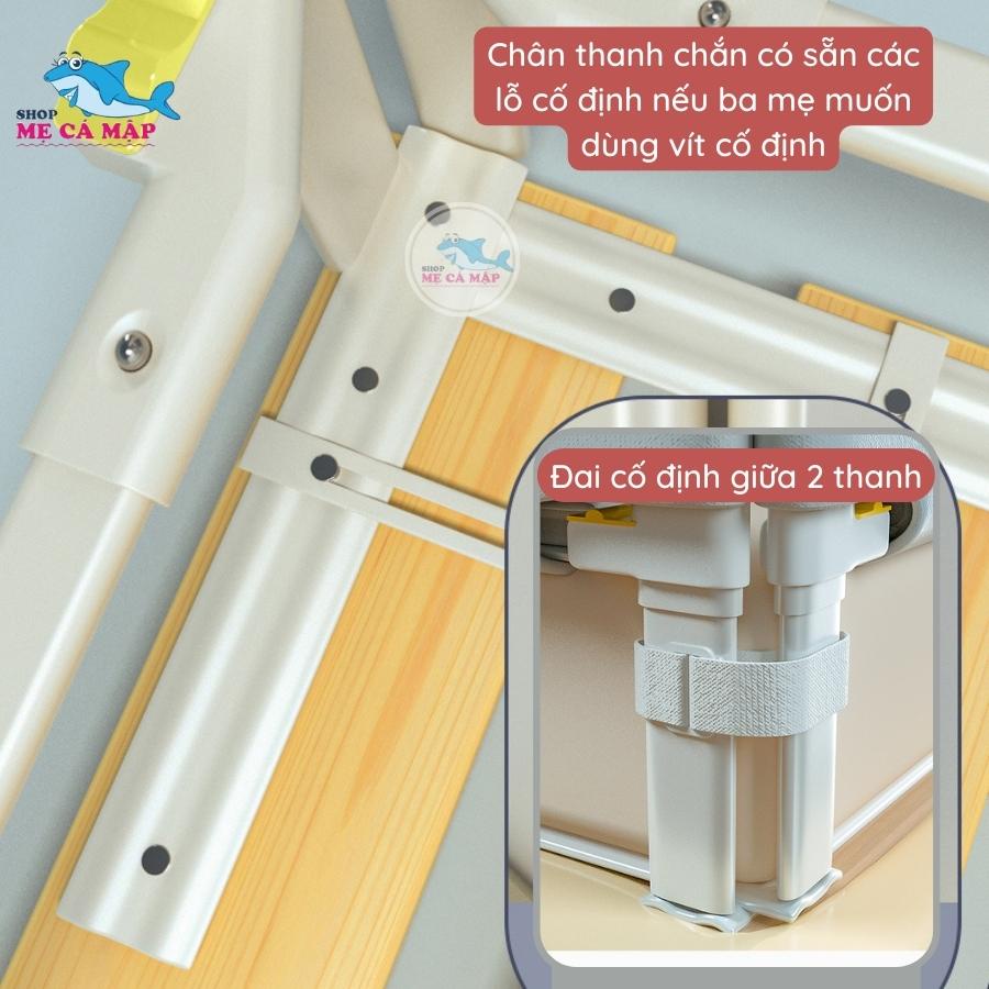 Thanh chắn giường Pakey ProA3 NEW 2022, nâng hạ 1 bên cao 105cm (1 thanh chắn 1 mặt)