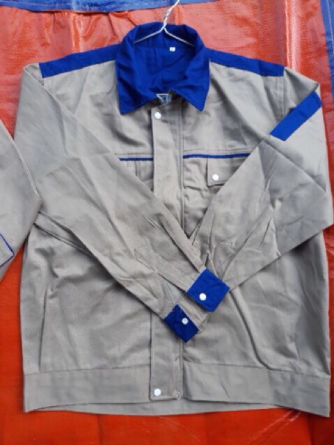 Quần áo bảo hộ lao động cho kĩ sư phối màu loại đẹp