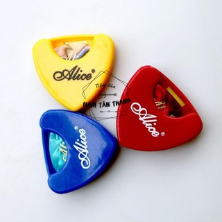 Hộp đựng pick đàn [ TẶNG PICK FENDER ] GUITAR ALICE