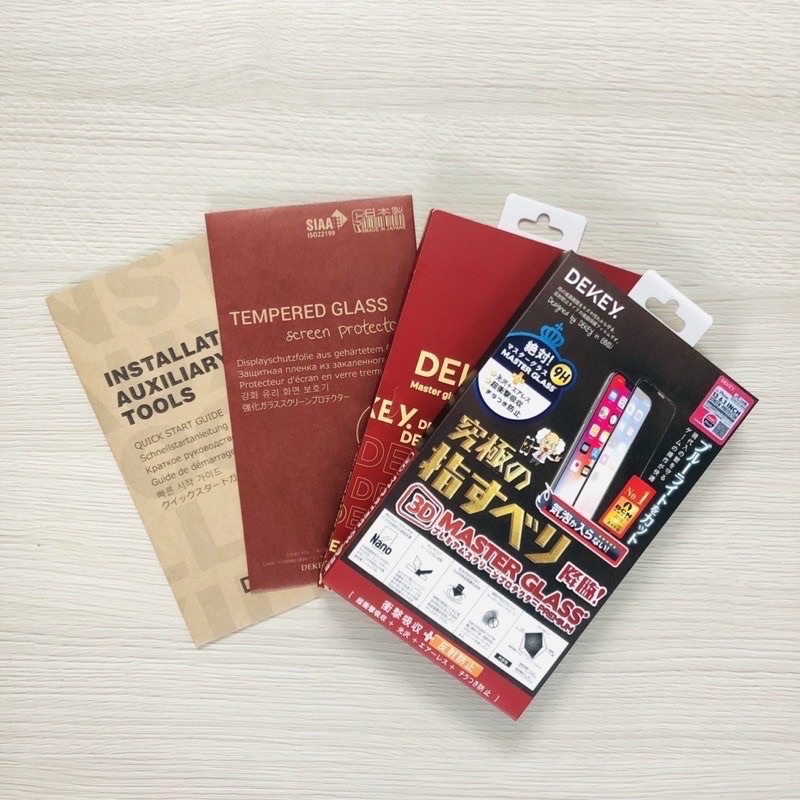 Miếng Dán kính cường lực Dekey  full 3d premium  iP 14 pro max/13 pro max/12 pro max/11 pro max/xs max  Nguyễn Gia group