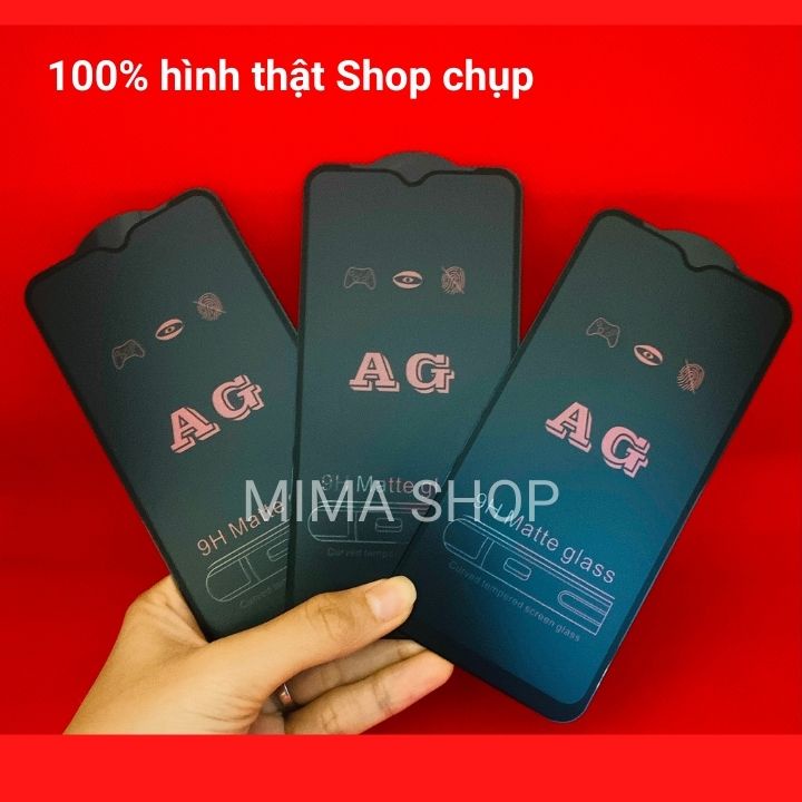Kính cường lực Chống Vân Tay Nhám Samsung S20 S21 Fe Plus 5G/S21+ 5G/ S22 Full màn chống xước tặng kèm bộ dán