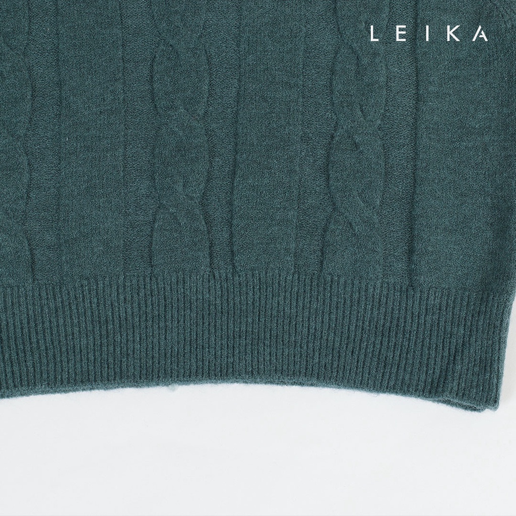 [Mã AFF22MALL30K giảm 30k đơn 99k] Áo len gile nữ xanh, vàng, be LEIKA | BigBuy360 - bigbuy360.vn