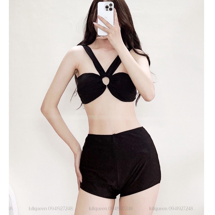 Bikini đi biển quyến rũ - LULIQUEEN - Đồ bơi Set 3 đùi 2609