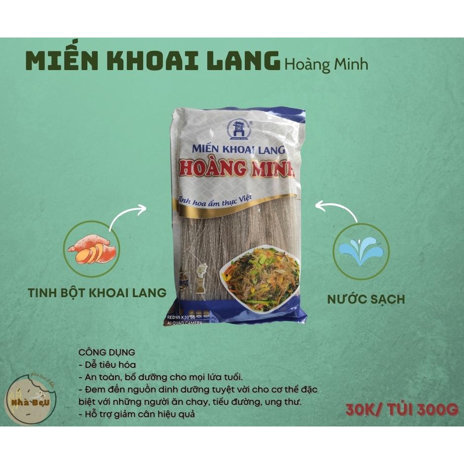 Bún gạo lứt đen/ đỏ ăn kiêng - Phở gạo lứt - Miến khoai lang - eat clean, thực dưỡng, không đường - Hoàng Minh